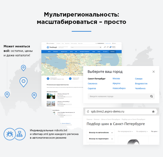 Аспро: Шины и диски 2.0 и 1С-Битрикс: Малый Бизнес